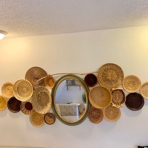 Vintage Oval mirror